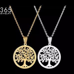 Beautiful Fashion Gold Color Tree Of Life Pendant